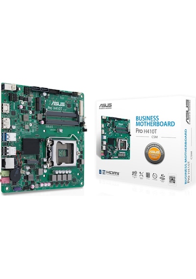 Asus Pro H410T/CSM Intel H410 2933 MHz DDR4 Soket 1200 Mini ITX Anakart