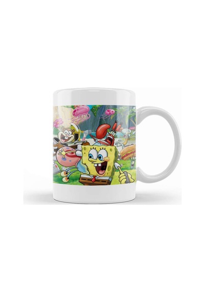 Sünger Bob Sponge Bob Kupa Bardak Porselen Karışık