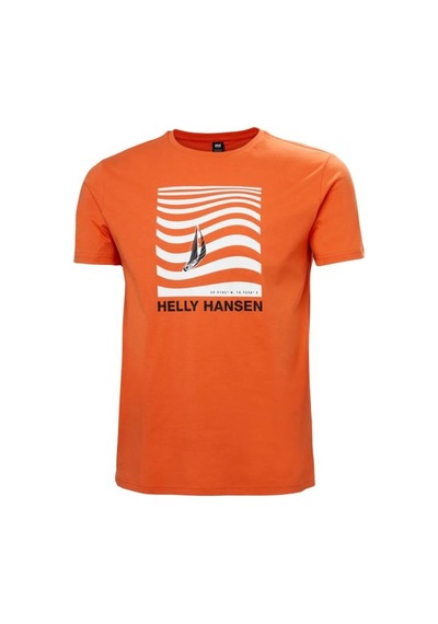 Helly Hansen Shoreline 3.0 Erkek Turuncu T-shirt Hha.54601 Turuncu