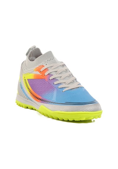 Gri Çoraplı Unisex Halı Saha Ayakkabısı Gh-251-141 G Gri