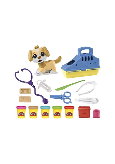 Play-doh Veteriner Seti F3639 Mavi