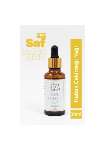 Hiza Herbal Care Doğal Kabak Çekirdeği Yağı 30 ML