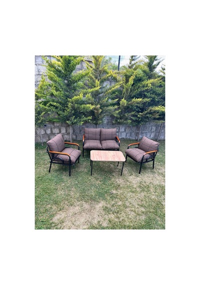 Bahçe Balkon Mobilyası Kahverengi Kahverengi Bahçe Balkon Mobilyası Kahverengi Kahverengi