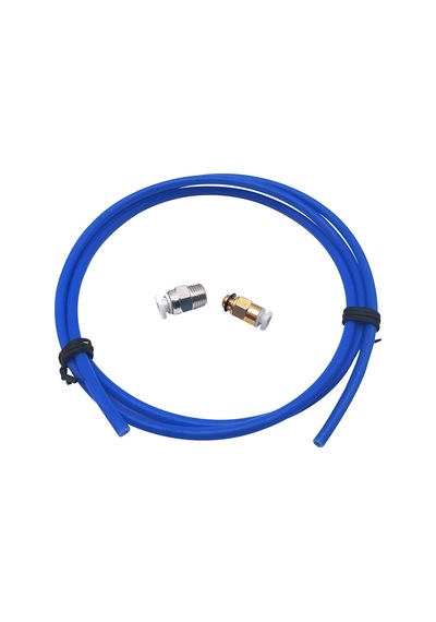 Bowden 3d Yazıcı Hotend İçin Konektörlü J-head İle Ptfe Tüp Kiti