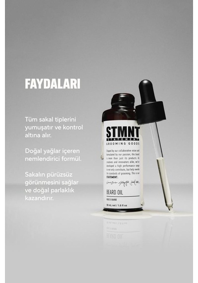 Stmnt Sakal Bakım Yağı 50ml