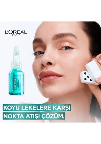 L'oreal Paris Bright Reveal Koyu Lekelere Karşı Yenileyici Peeling Serum,%25 Aha, Bha, Pha İçerikli 25 Ml