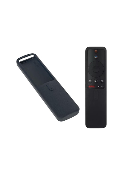 Xiaomi Kumanda Uyumlu Silikon Koruma Kılıfı - Siyah