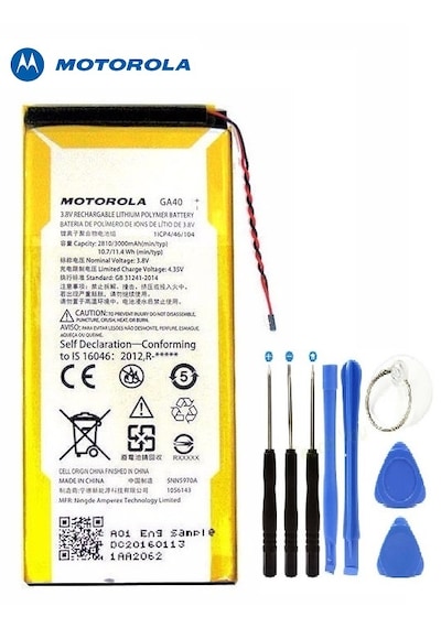 Motorola G4 Xt1625 - G4 Plus Xt1622 Ga40 Batarya Pil Tamir Seti