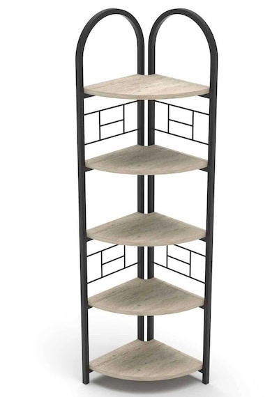 Reyo Falez 5 Raflı Metal Köşe Kitaplık Dekoratif Aksesuar Rafı Çiçeklik Salon Dekoratif Çok Amaçlı Raf Traventen Traverten Reyo Falez 5 Raflı Metal Köşe Kitaplık Dekoratif Aksesuar Rafı Çiçeklik Salon Dekoratif Çok Amaçlı Raf Traventen Traverten