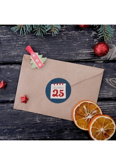 Yılbaşı Temalı Sticker Seti, 63 Adet Çıkartma, Yeniyıl Hediye Pak