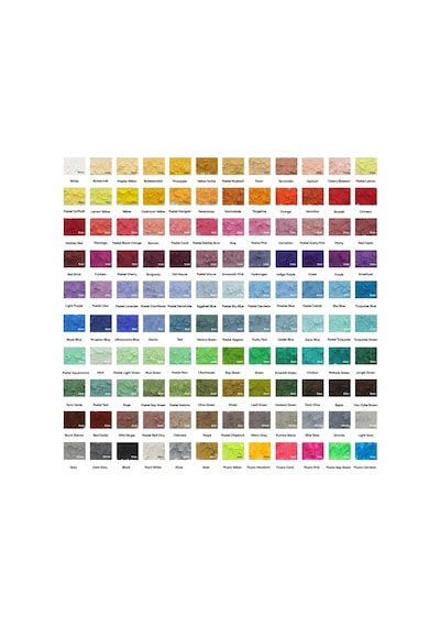 Ekstra Yumuşak Yağlı Pastel Canlı Tonlar Premium 120 Adet, Çeşitli Parlak Renkler, Canlı, Terey
