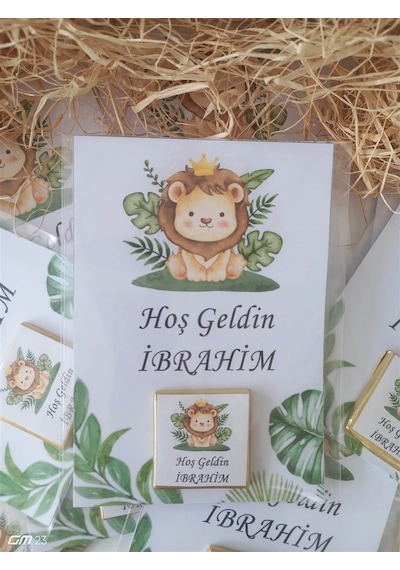 Farklı Market Hoşgeldin Bebek Çikolatası Aslan 25 Adet