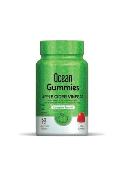 Gummies Apple Cider Vinegar, Çiğnenebilir Jel Form