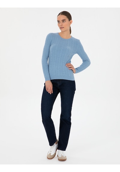 Pierre Cardin Kadın Lacivert Pantolon Jean 50318007-vr033 Lacivert