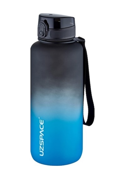Uzspace Motivasyon Matarası 1500 Ml Mega Büyük Boy Çift Renk 8 Fa