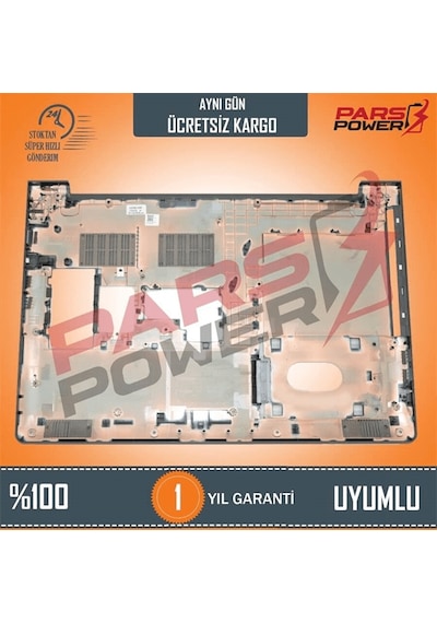 Lenovo Uyumlu 80sn, 80st, 80sy, 80sv, 80sm, 80tv, 80uh Notebook Alt Kasa Pars Power Siyah 578143
