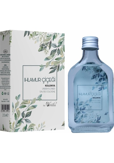 Venilia Ihlamur Çiçeği Kolonya Cam Şişe EDC 200 ML