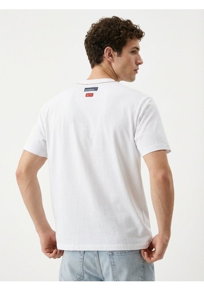 LOFT Loose Fit Erkek Tshirt K.kol Lf2042917 Q1.v1 Beyaz
