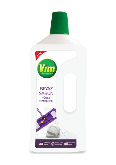 Vim Beyaz Sabunlu Yüzey Temizleyicisi 1 L