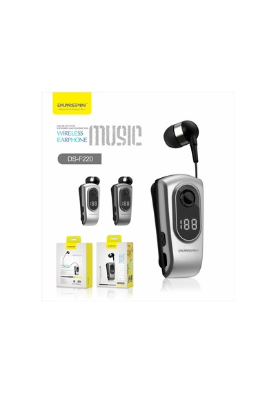 Dunspin DS-F220 Bluetooth V5.3 Led Ekranlı Kulak İçi Kulaklık