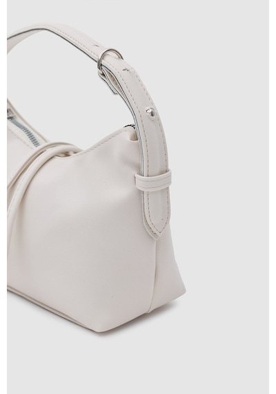 Shule Bags Lete El Ve Çapraz Çanta Krem