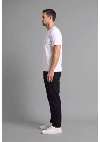 Defacto Relax Fit Pile Detaylı Pantolon H5006ax26aubk81 Siyah-bk81