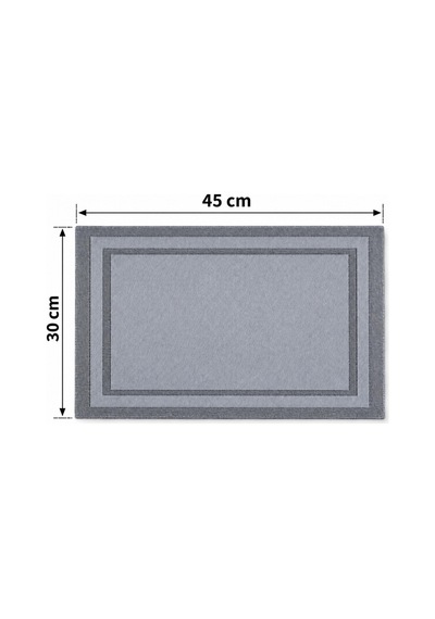 Un-901 -g 6 Lı Amerıkan Servıs Setı 30x450 Cm Gri