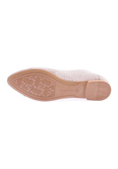 Dgn 301-23y Kadin Lazer Baskili Zenne Babet Bej