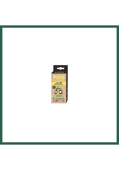 M-pets Geri Dönüştürülmüş Malzemeden Yapılı Limon Kokulu Köpek Dışkı Toplama Poşeti 4x15 Yaprak Bzs01