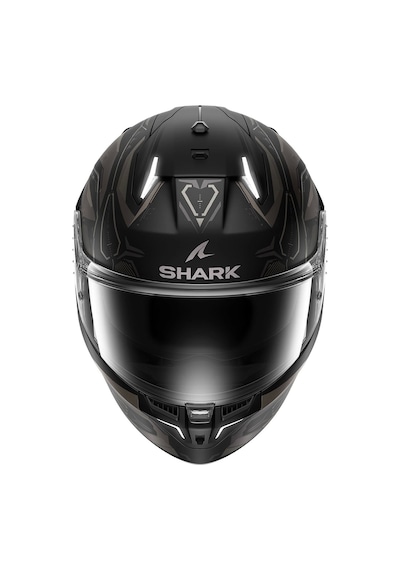 Shark Skwal İ3 Linik Kask Antrasit - Mat Siyah
