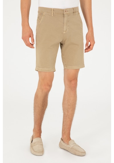 U.s. Polo Assn. Erkek Açık Haki Şort / Bermuda 50283948-vr183 Açık Haki