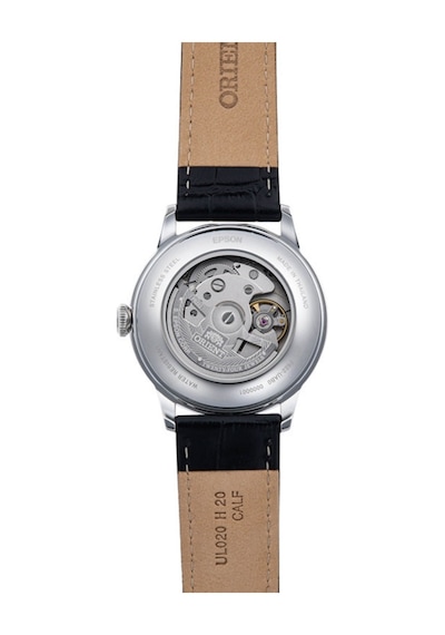 Orient Kurmalı Otomatik Deri Siyah Beyaz Kadran 38 Mm Erkek Kol Saati