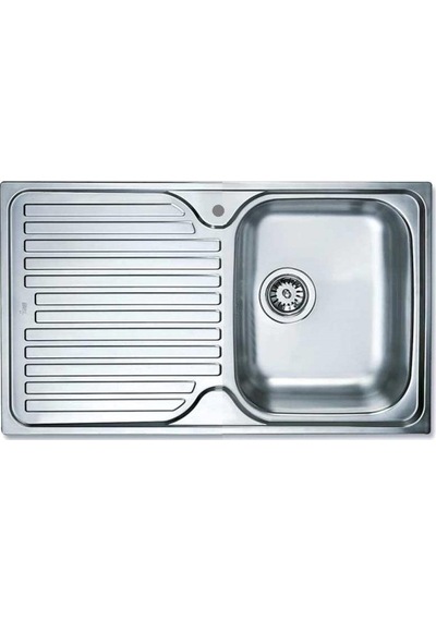 Teka Princess 50 Mikro Keten Sol Eviye 50 x 86 Sifon Dahil