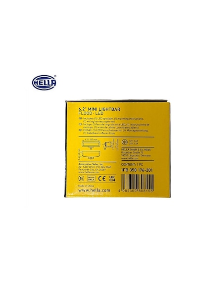 HELLA 10V-30V LED BAR OFF-ROAD 30W 5700K 2000 LÜMEN (GENİŞ AÇI) (