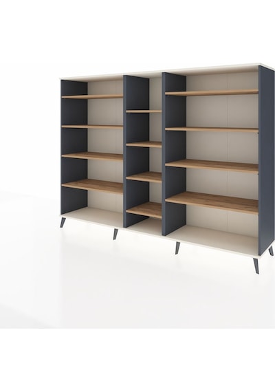 Hyperion Dolap 11 Raflı 220x44x163 Antrasit-aytaşı/çam Antrasit-aytaşı/çam Hyperion Dolap 11 Raflı 220x44x163 Antrasit-aytaşı/çam Antrasit-aytaşı/çam