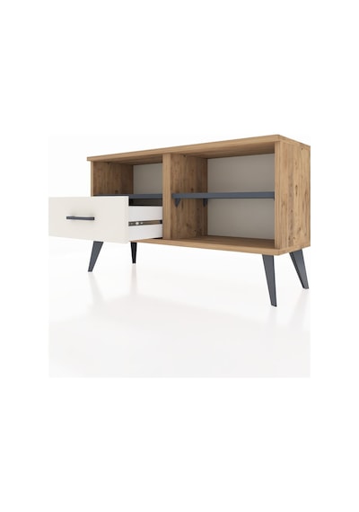 Arges Şifonyer 2 Raflı Tek Çekmeceli 88x30x48 Çam-antrasit/aytaşı Antrasit/aytaşı Arges Şifonyer 2 Raflı Tek Çekmeceli 88x30x48 Çam-antrasit/aytaşı Antrasit/aytaşı