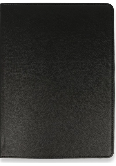 Huawei Mediapad T3 10 / 9.6 Kılıf 360 Tablet Deri Kılıf - Siyah Arka Kapak