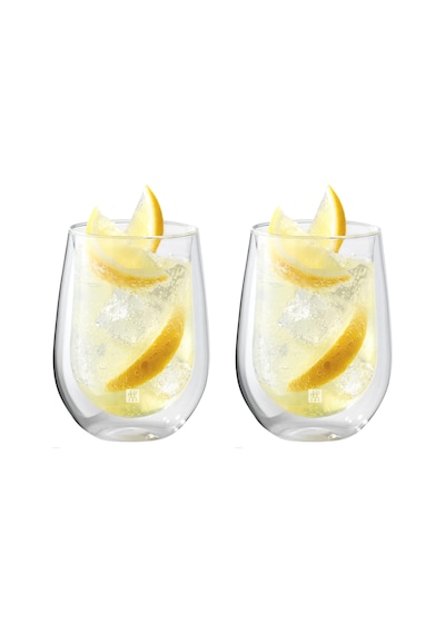 Sorrento Çift Camlı 2'li Viski Bardağı, 266 Ml, Cam, Şeffaf Cam