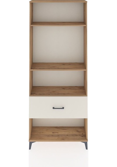 Arges Dolap 3 Raflı Tek Çekmeceli 88x30x221 Çam-aytaşı Atlas Çam