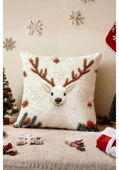 Yılbaşı Yastık Kılıfı, Noel Baba Ren Geyiği Desenli 2li Kırlent Yılbaşı Dekorasyon Dijital Baskı Ren Ve Noel - 800006344 Ren Ve Noel Yılbaşı Yastık Kılıfı, Noel Baba Ren Geyiği Desenli 2li Kırlent Yılbaşı Dekorasyon Dijital Baskı Ren Ve Noel - 800006344 Ren Ve Noel