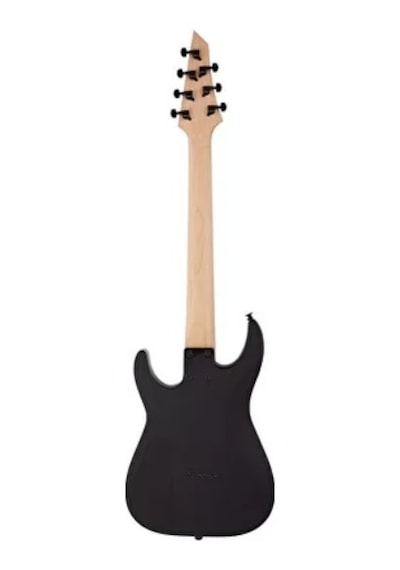 Jackson Js Dinky Arch Top Js22q-7 Dka Ht Amaranth Klavye Transparent Black Burst 7 Telli Elektro Gitar