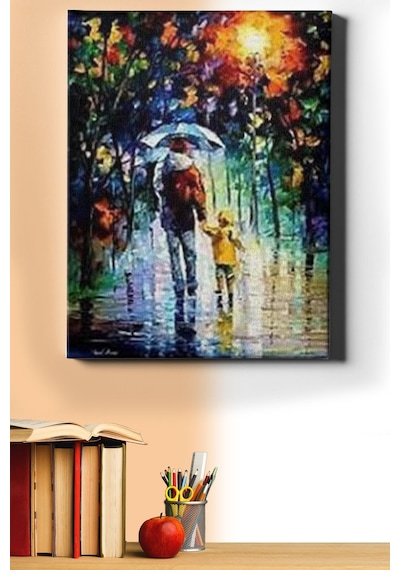 Webstyle Sayılarla Boyama Seti Kasnaklı Sevgi Yolu 40 X 50 Cm
