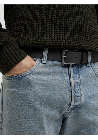 Jack & Jones Jacmıchael Deri Kemer 12280753 Siyah
