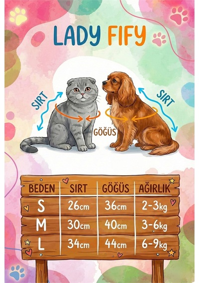 Kedi Ve Köpek İçin Kelebekli Pembe Kazak