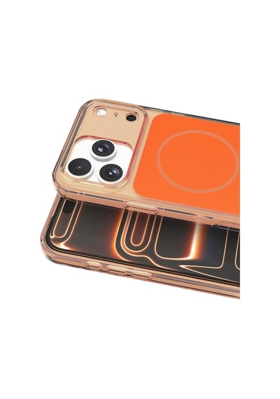 Joko Apple İphone 17 Pro Max Bruma Magsafe Kapak - Turuncu