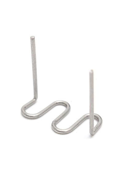 100 ADET 0,8MM DALGALI TİP PLASTİK KAYNAK ZIMBA TELİ