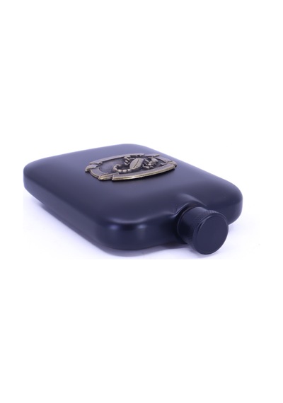 Akrep Kabartma Amblem Paslanmaz Çelik Cep Matarası - Hip Flask 7 Oz