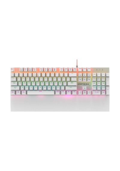 Inca Ikg-456 Empousa Blue Switch Mekanik Gaming Klavye 104 Tuş, 19 Rainbow Led Seçeneği, Full Anti-ghosting, Tür