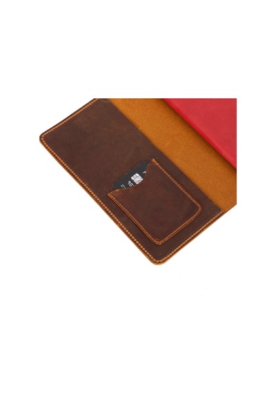Bloom Scribe Wrap Moccasin A5 Hakiki Deri Defter Kılıfı