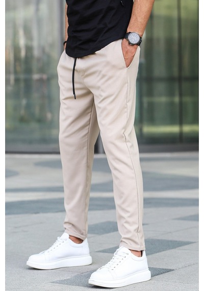 Madmext Bej Jogger Pantolon 4242-bej Bej